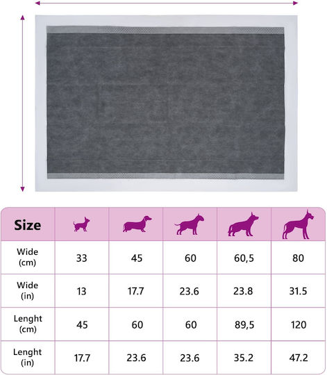 vidaXL vidaXL Hundewindeln Schulung Bodenwindeln 120x80cm 250τμχ