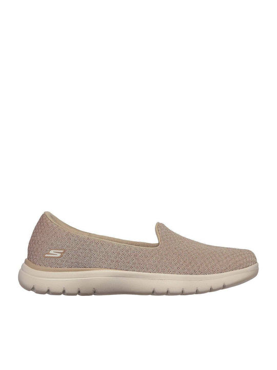 On-the-go Flex Ανατομικά Γυναικεία Slip-On Μπεζ