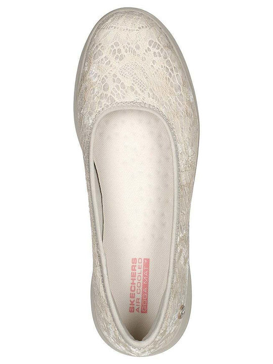 Onthego Dreamy Velvet Dreamz Women's Slip-Ons Beige