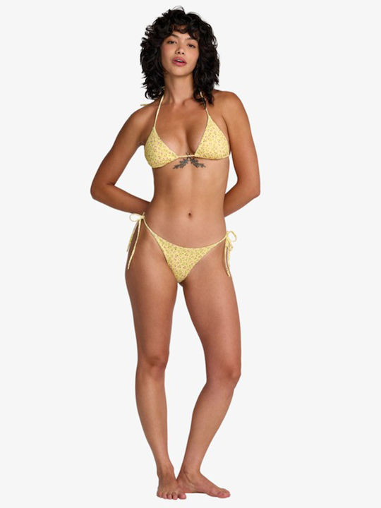Bikini Slip with Laces Yellow