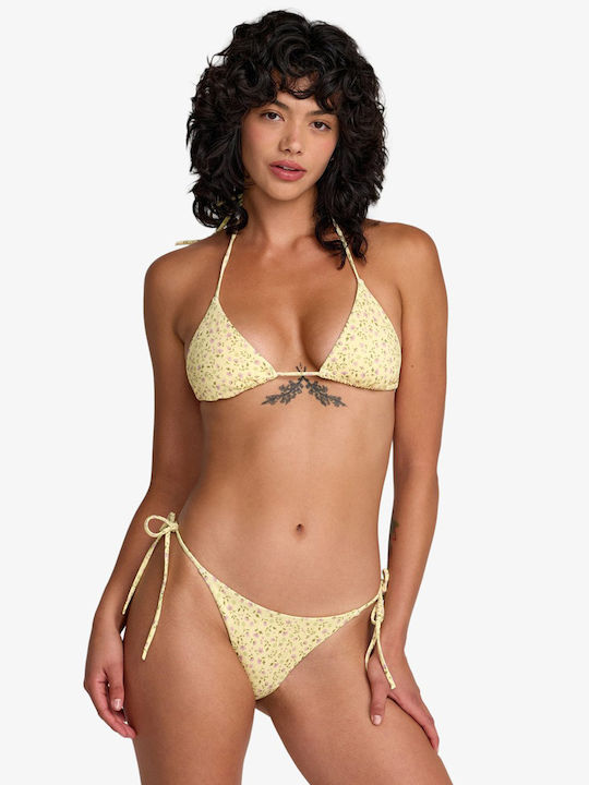 Topuri De Bikini Triunghi Galben