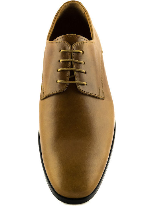 Romeo Leather Men's Casual Tabac Brown Shoes