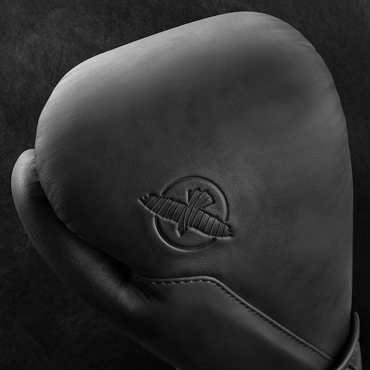 Hayabusa Boxing Gloves Leather Competition Black