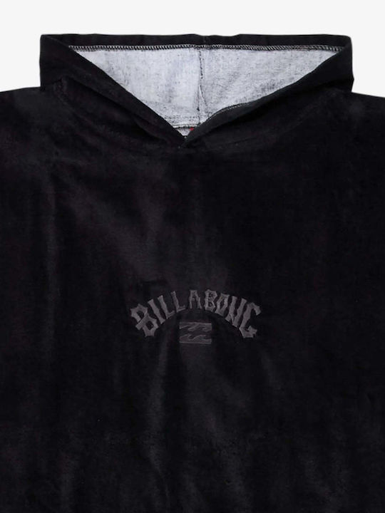 Billabong Πόντσο Θαλάσσης Βαμβακερό Μαύρο