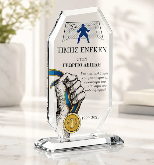 Crystal Award 8mm 12x22cm Code Pb-302 Transparent
