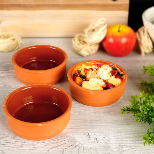 Excellent Houseware Кръгло Устойчиво Съдове 12см 6 Бройки