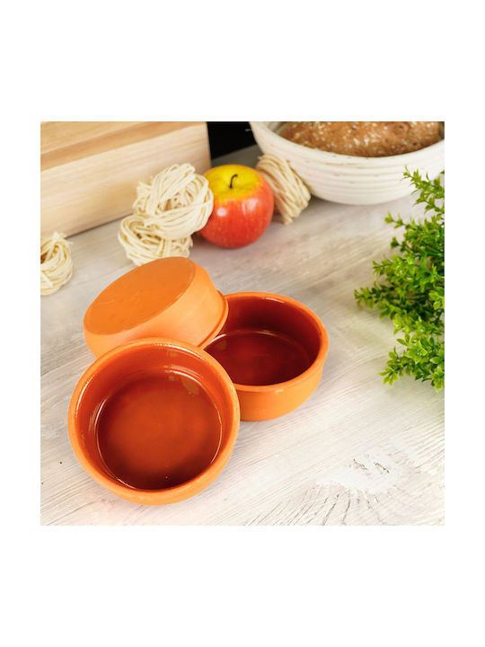 Excellent Houseware Στρογγυλό Πυρίμαχο Σκεύος 12cm 6τμχ