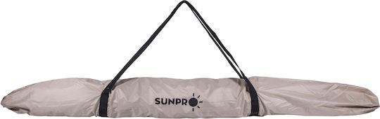 Sunpro Umbrelă Plajă Diametru 2.2m Crem