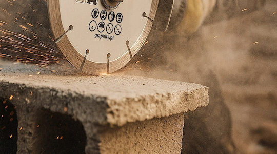 Graphite Cutting Disc for Construction Materials 115mm