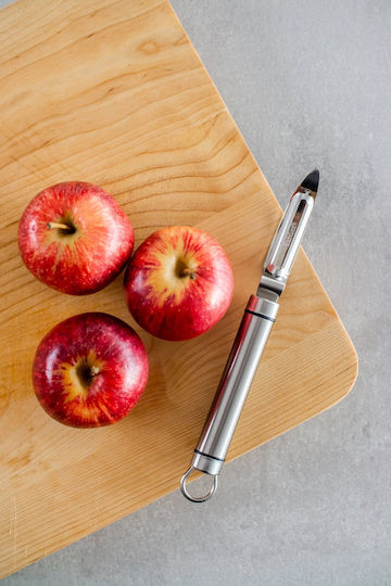 Kitchen Craft Obst/Gemüse Schäler/Kernentferner aus Rostfreiem Stahl