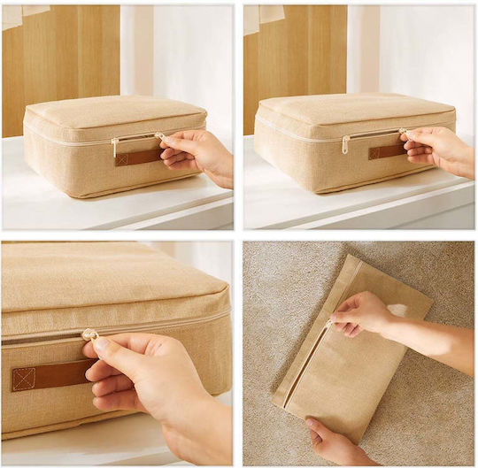 SteweHome Luggage Accessories Beige 6 Pieces
