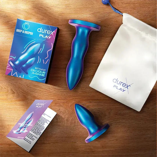 Durex Deeper Πρωκτικές Σφήνες Σετ 2τμχ