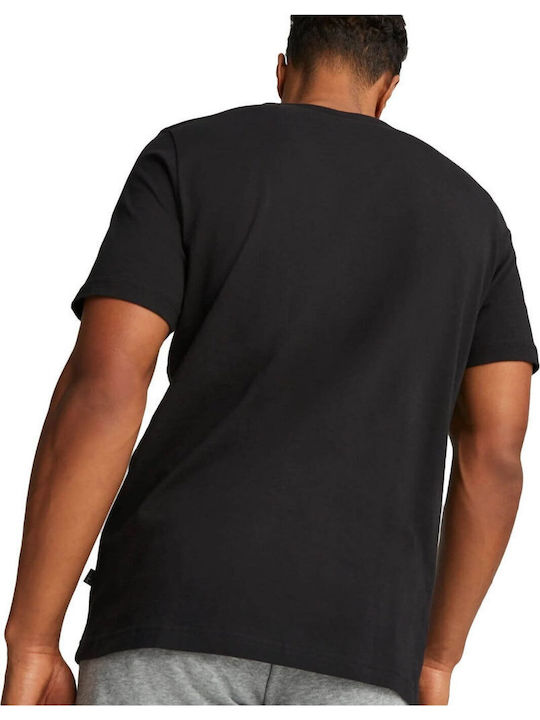 T-shirt Μαύρο