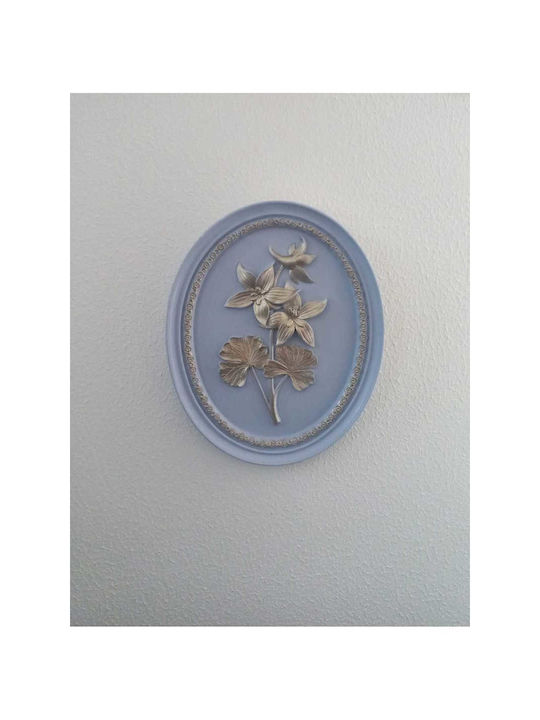 SteweHome Wall Decor Grey 21x17cm