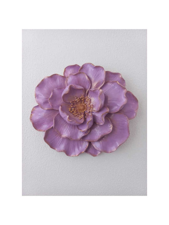 SteweHome Wall Decor Purple 22x20cm