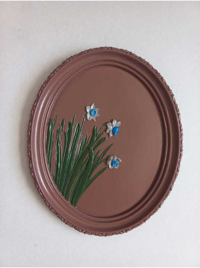 SteweHome Handgefertigte Wanddekoration Braun