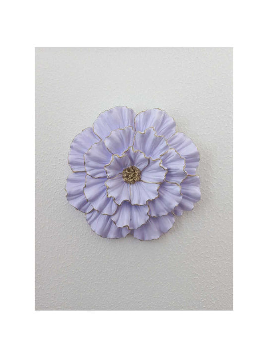 SteweHome Wall Decor Handmade Purple 16.5x16.5cm