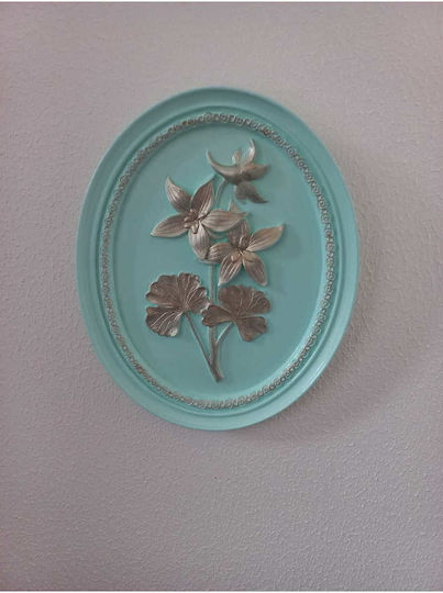 SteweHome Wall Decor Green 21x17cm