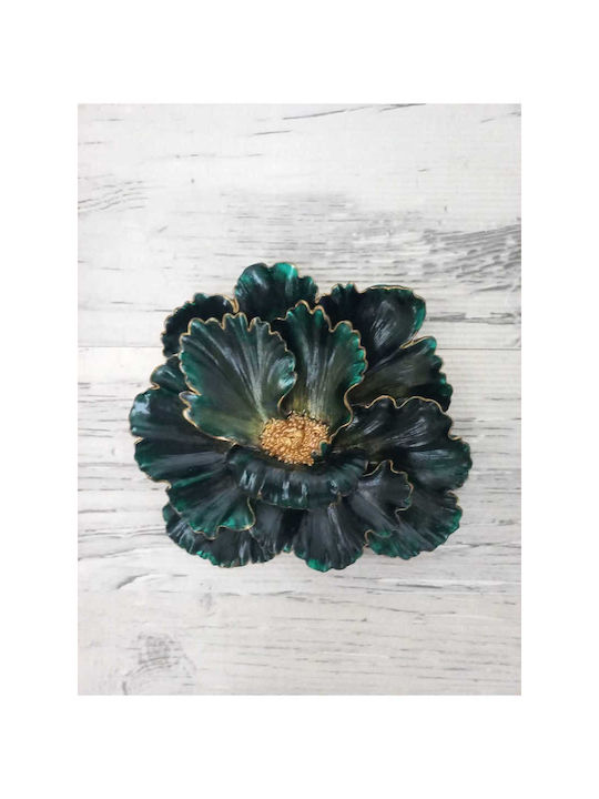 SteweHome Wall Decor Handmade Green 20x18cm