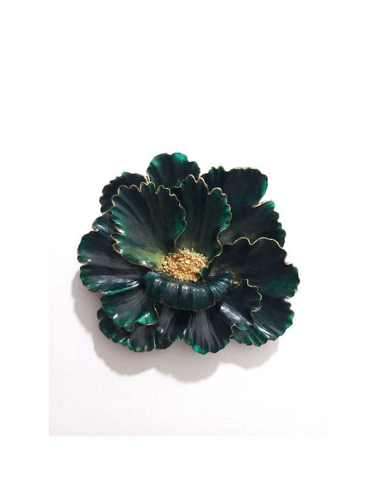 SteweHome Wall Decor Handmade Green 20x18cm