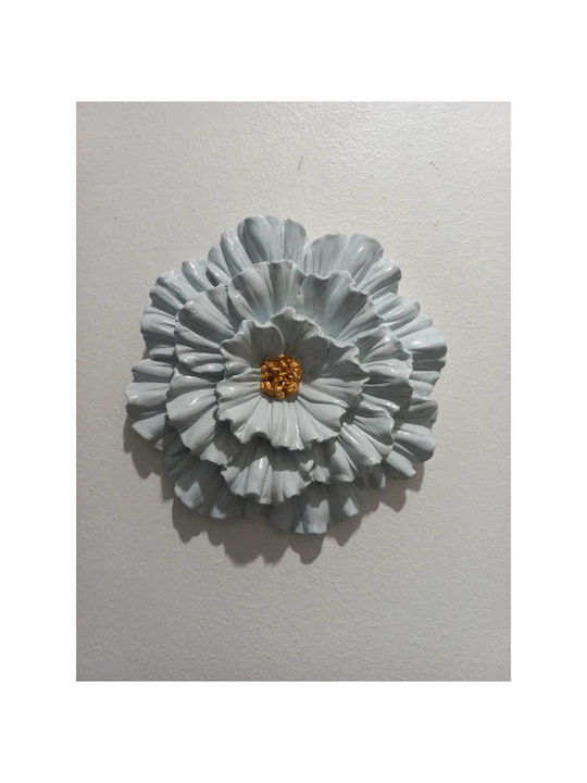 SteweHome Διακοσμητικό Τοίχου Μπλε 16.5x16.5cm
