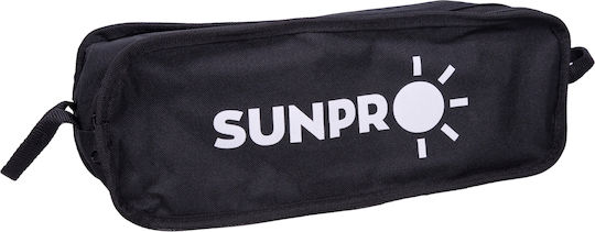 Sunpro Ξαπλώστρα-Πολυθρόνα Παραλίας Μπεζ 55x56x34εκ.