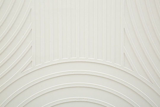 Modern Design Embossed White Color Frame Painting 80x3.8x120cm