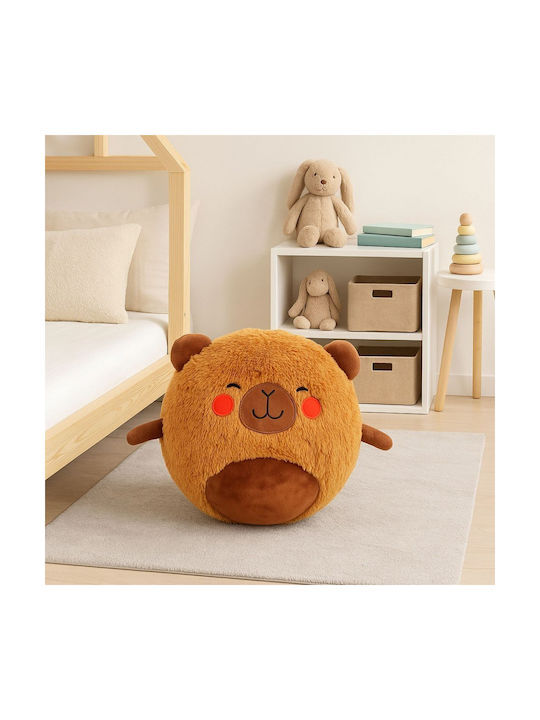 Lean Toys Топка Играчка За Куче Кафява 1 Брой