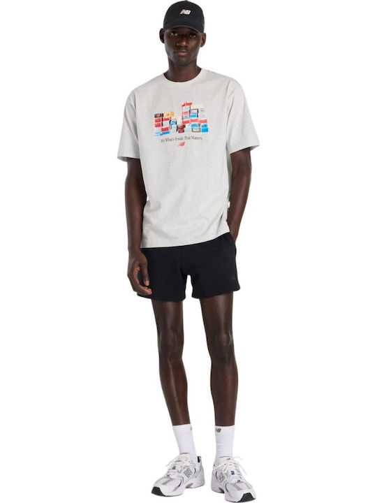 Αθλητικό T-shirt Ash Heather