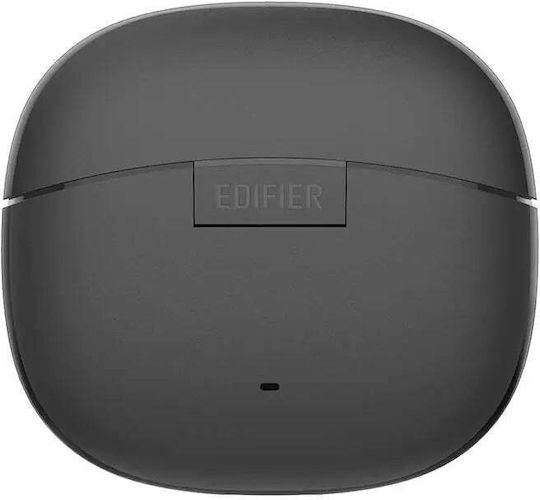 Edifier W100T Earbud Bluetooth Handsfree Ακουστικά με Αντοχή στον Ιδρώτα και Θήκη Φόρτισης Μαύρα