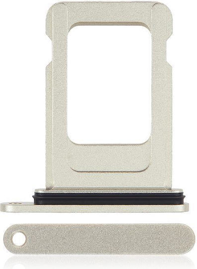 Sim Card Tray Für iPhone 15/15 Plus Einzelkarten Version Gelbe