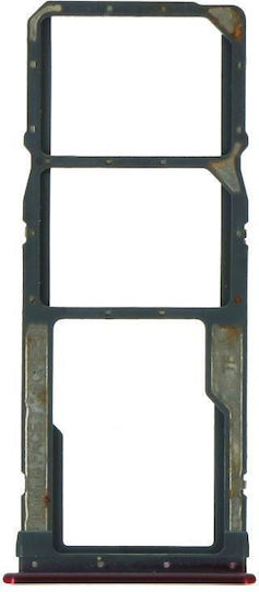 Sim Card Tray Xiaomi Redmi 7 Dual Card Version Red