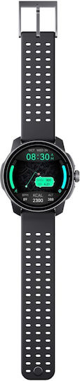 QCY Track S10 Stainless Steel Smartwatch (Μαύρο)
