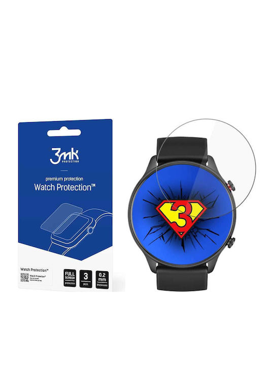 3MK Screen Protector για το Amazfit GTR 2/2e 3τμχ