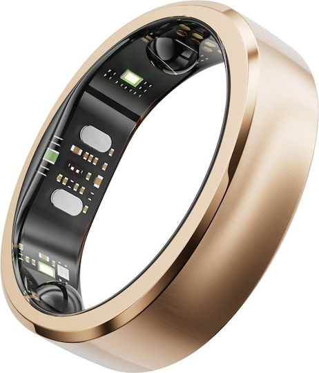 RingConn Gen 3 Intelligenter Ring 22.3mm Wasserdicht Mit Herzfrequenzsensor Gebürstetes Roségold