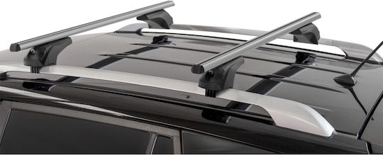 Menabo Aluminum Bars Ariem 1185 Cm Silver Color Mitsubishi Asx 5 Doors 2013> Flush Or Raised Rails 2 Pieces 14700/mb Mp.14700/mb-57