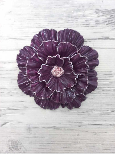 SteweHome Hängende Wanddekoration Bordeaux 16,5x16,5cm