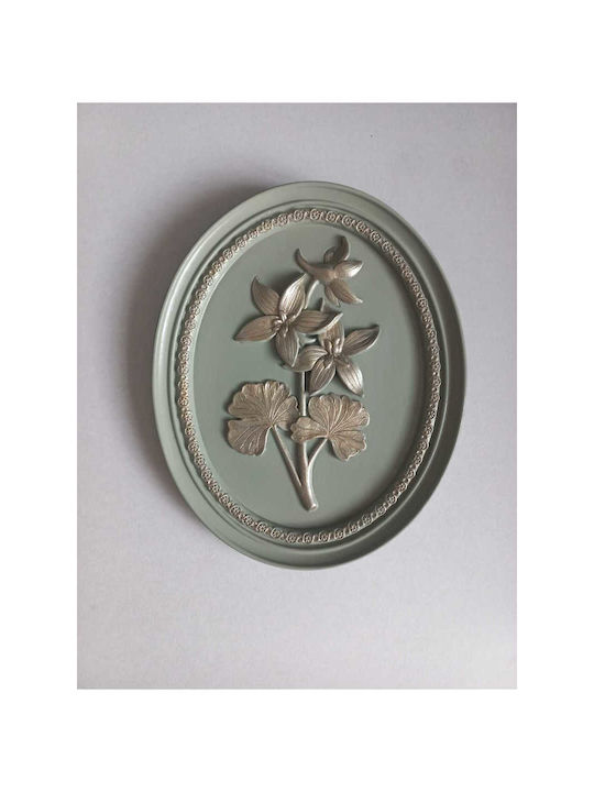 SteweHome Hanging Handmade Green Decorative 21x17cm