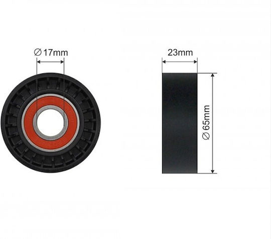 Τροχαλία Παρέκκλισης Ιμάντας Poly-v Mercedes-benz A-class 1997-2005 1.7l Hatchback Mercedes-benz Cls 2011-2017 2.2l Coupe Mercedes-benz Cls Shooting Brake 2012-2017 2.2l Estate