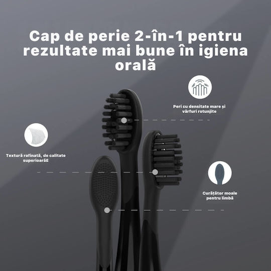 Periuță De Dinți Electrică Cu Husă De Călătorie HEALTH010 Gri