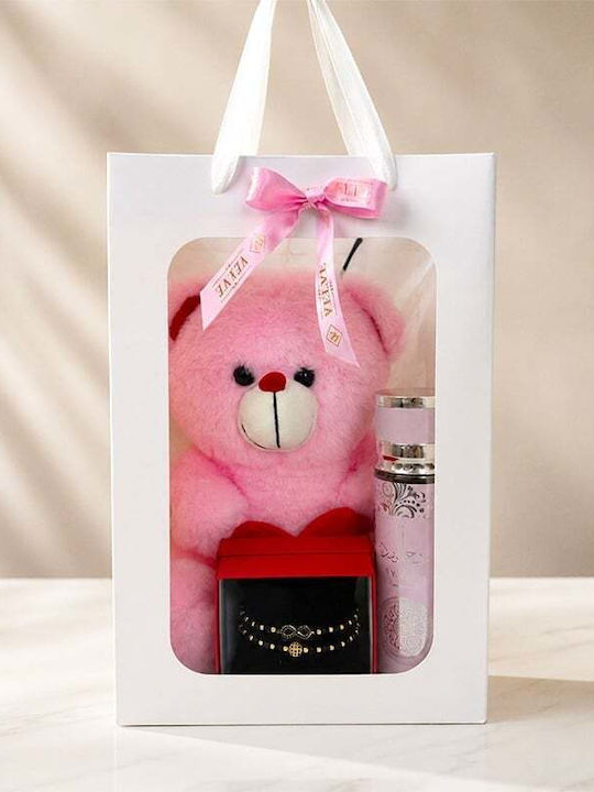 Velve Set Bratari Martisor Pentru Femei Cu Design Inima Din Argint Placate Cu Aur