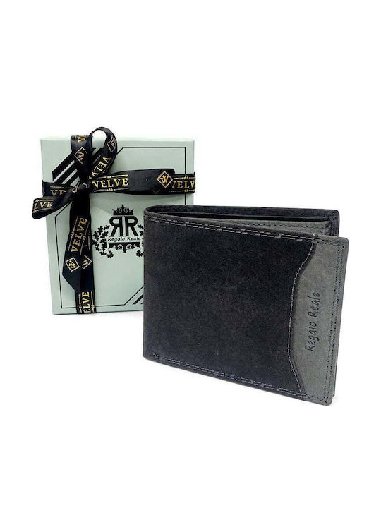 Grey Leather Men's Wallet
