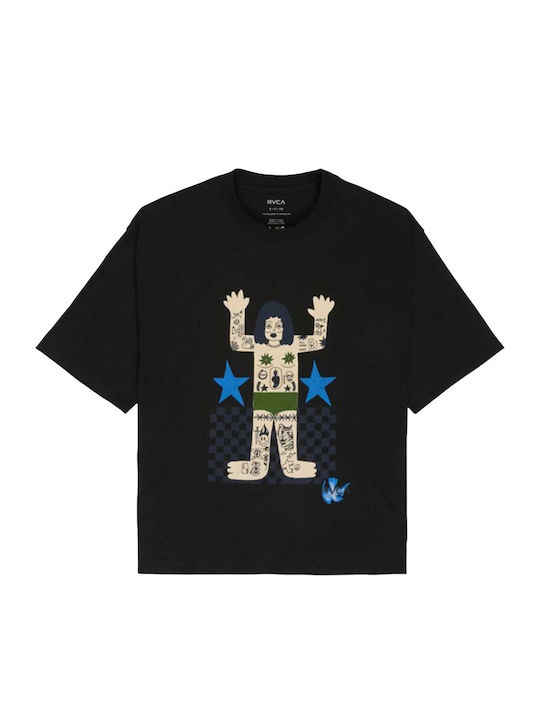 Women's Oversized Black T-shirt