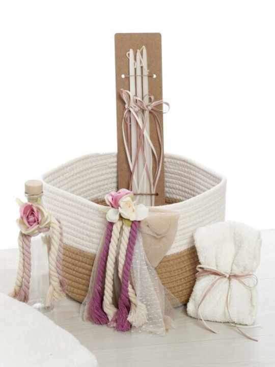 Set de botez "macrame Rainbow Collection" 2611 Set de botez "macrame Rainbow Collection" 2611
