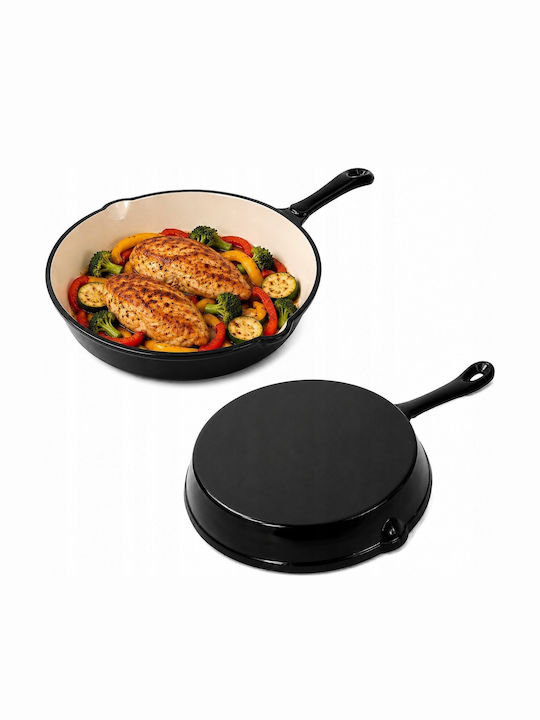 Krisberg Cast Iron Pan with Enamel Coating 20cm