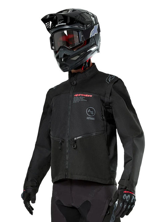 Alpinestars Pro-Dura Winter Herren Motorradjacke Wasserdicht Schwarze