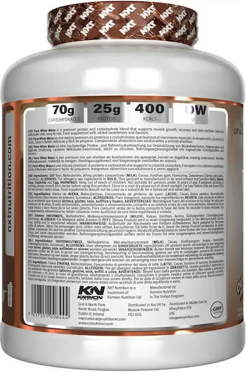 Nxt Nutrition Pure Whey Mass Protein with Chocolate Milkshake Flavor 3.2kg