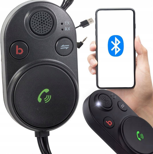 Bluetooth Πομπός Αυτοκινήτου Adapter Blow Bt5.3 Aux Usb Aria Trade