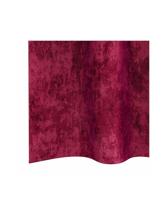 vidaXL vidaXL Vorhänge Fenster mit Bleistiftfalten Rot 140x140cm