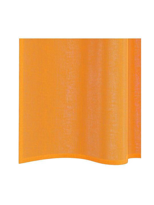 vidaXL Set Perdele cu Bretele Portocalii 140x260cm